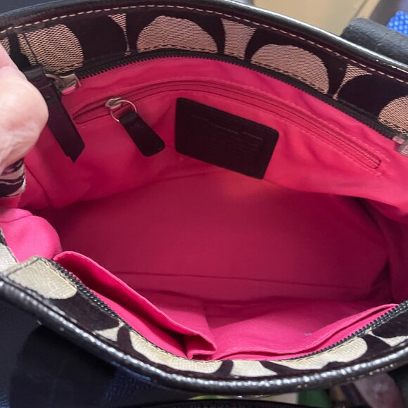 Coach signature small/medium size satchel - Picture 2 of 10